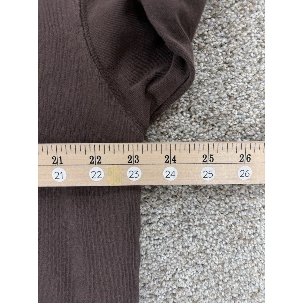 Nike Max90 Playing Field Long Sleeve Tee Mens L Loose Fit Brown Embroidered Logo